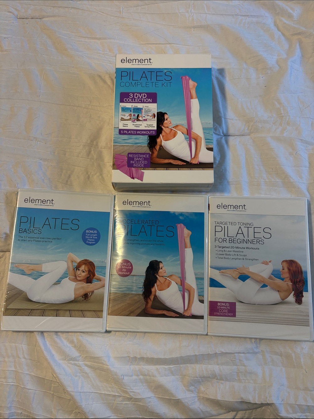 Element Pilates DVD Set